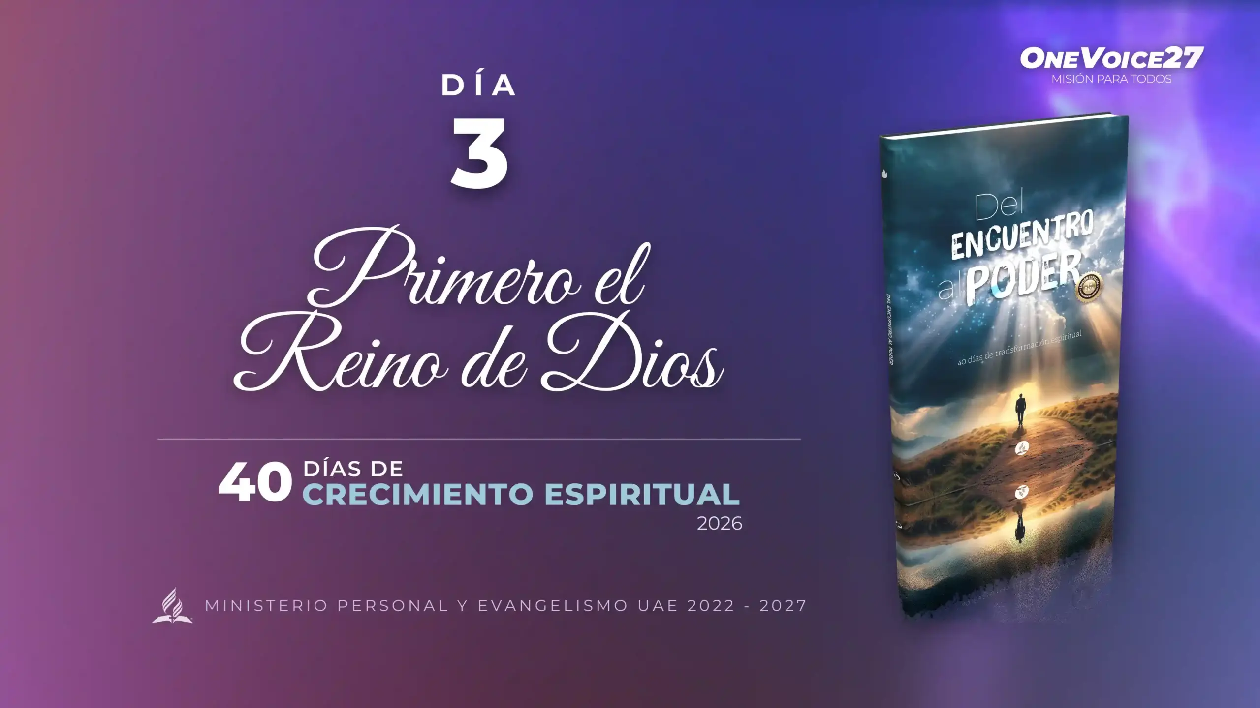 Primero el reino de Dios: busca a Dios cada mañana