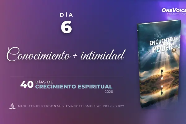conocimiento e intimidad con Dios
