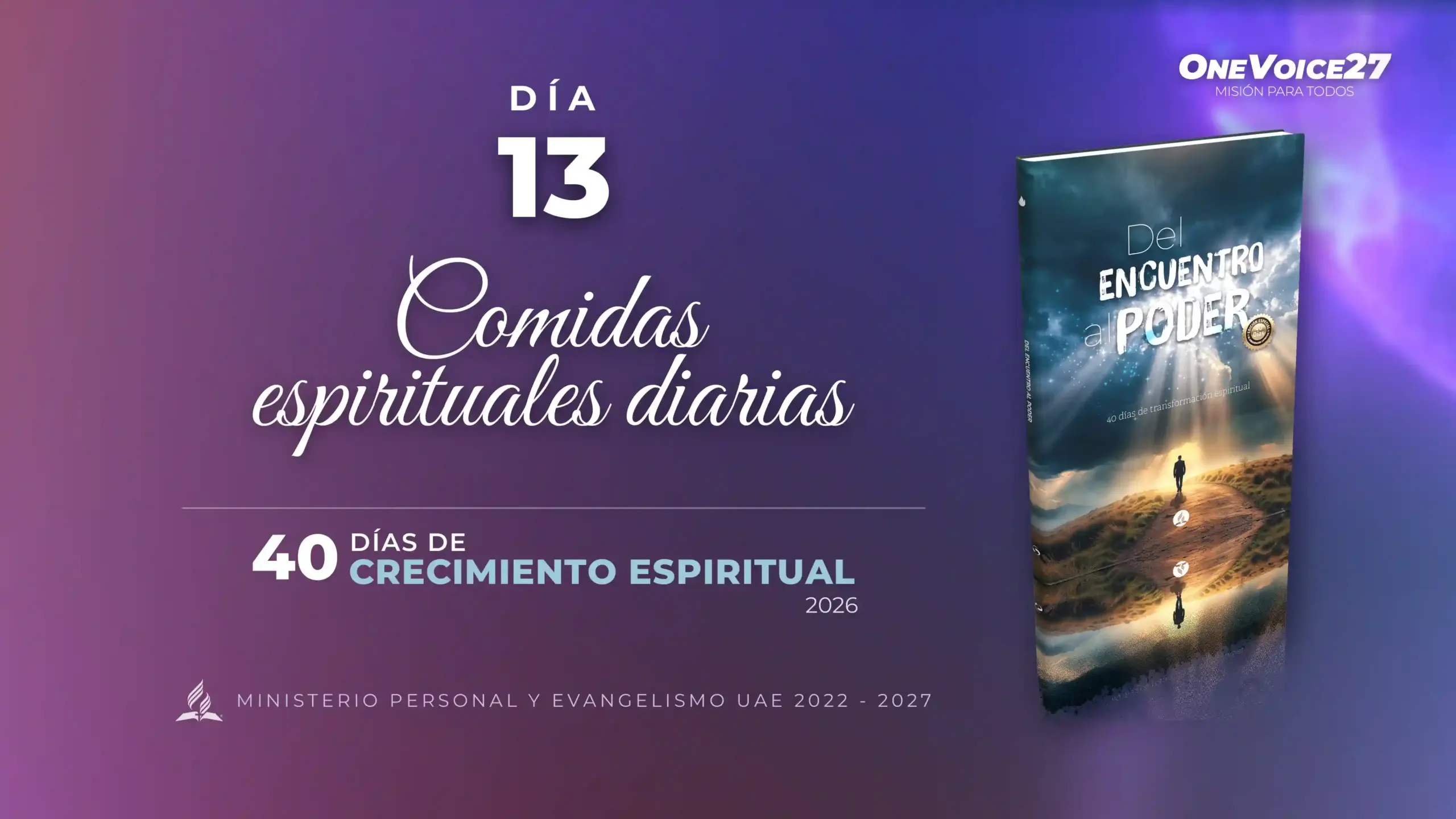 Comidas espirituales diarias: alimenta tu fe