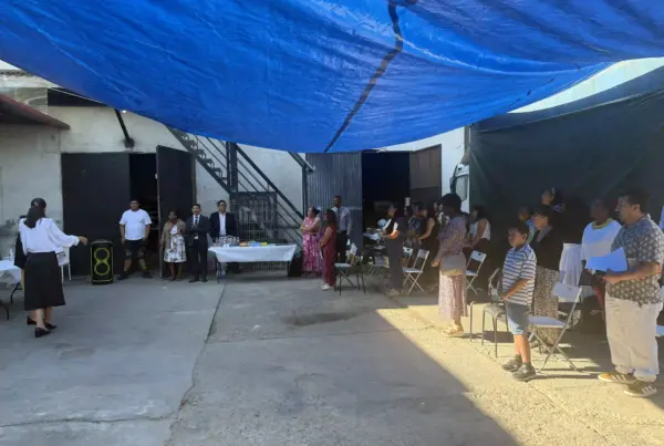 grupo adventista en Paracuellos