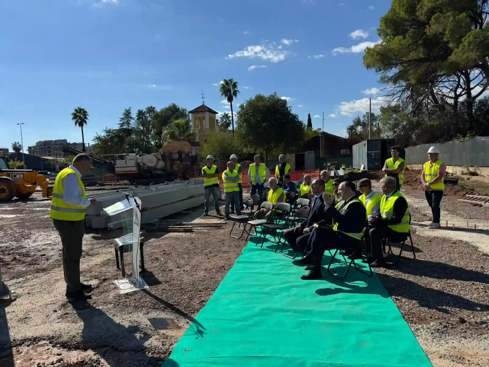 Templo adventista de Castellón: levanta su primer pilar