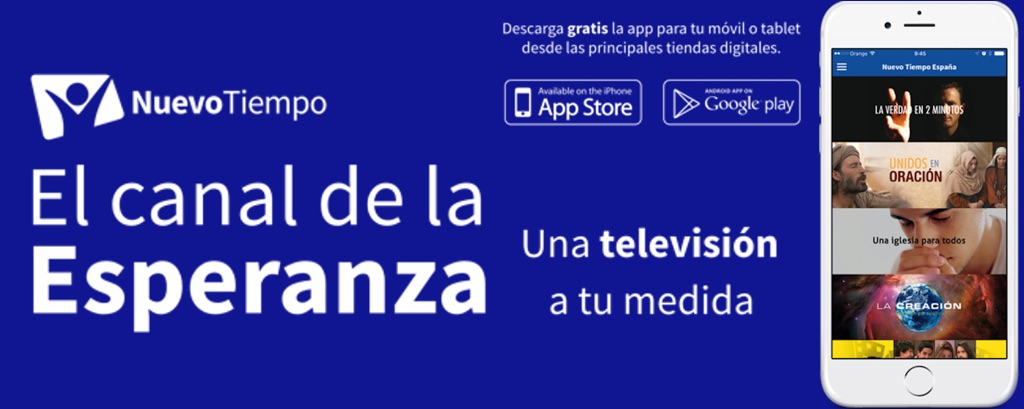 Nuevo Tiempo España – aplicación para móviles ya disponible