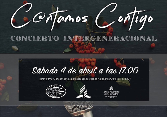 Este sábado: Concierto Intergeneracional Live «C@ntamos Contigo»