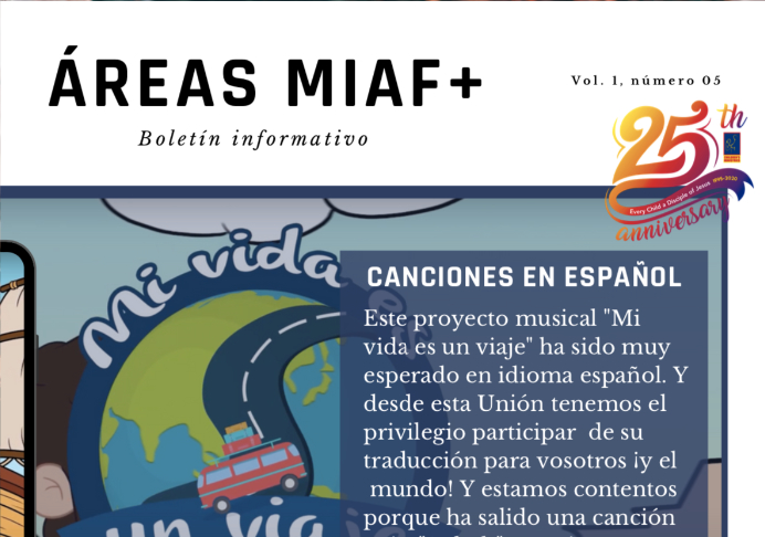 MIAF+: Boletín informativo V del mes de octubre de 2020