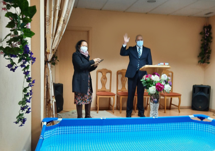 Primer bautismo de 2021 en Antequera, Málaga