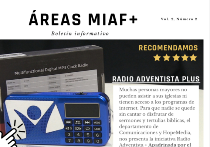 MIAF+: Boletín informativo XVI. Vol.1 número 2. Enero de 2021