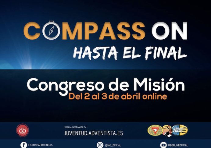 JAE: Congreso de Misión «Compass ON», del 2 al 3 de abril