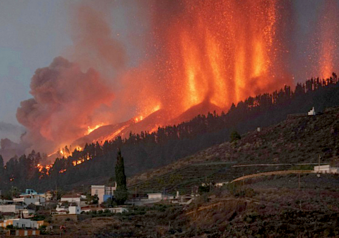 La erupción en La Palma no ha afectado a la iglesia