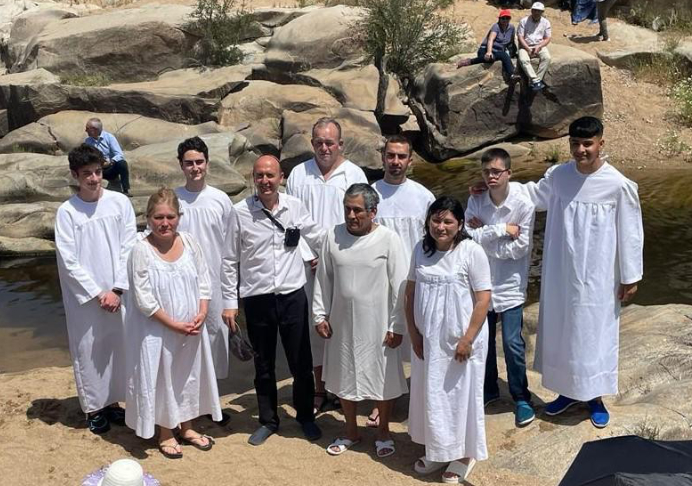 Diez bautismos en Sevilla