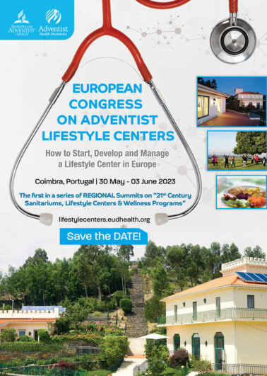 Póster Congreso EUD Lifestyle Centers Portugal mayo 2023