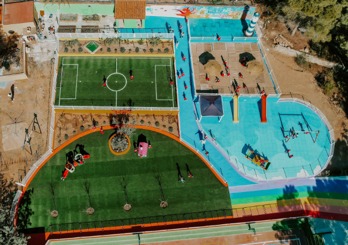 CAS: Olimpiadas 2023 e inauguración patio Infantil