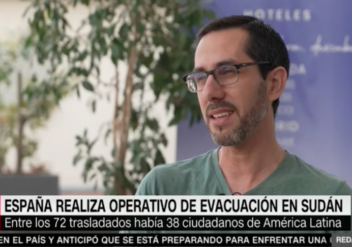 Pastor adventista, evacuado de Sudán por España