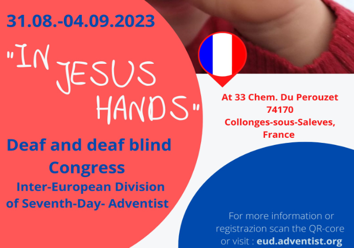 Congreso en Francia para personas Sordas y Sordo-Ciegas