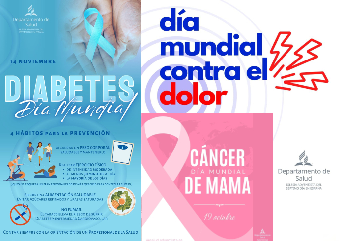 Salud: micro-campañas días mundiales en redes sociales
