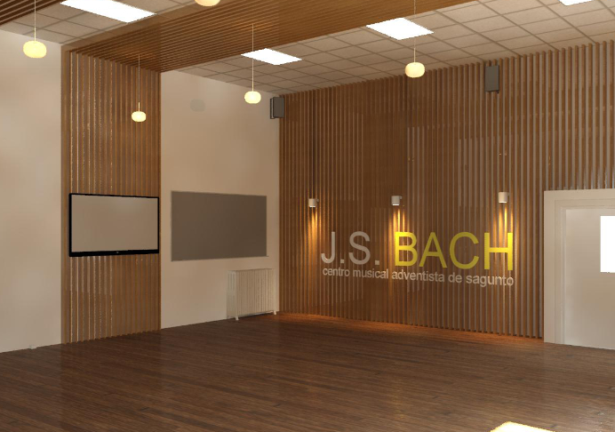 El J.S. Bach (CAS) reforma su aula de audiciones