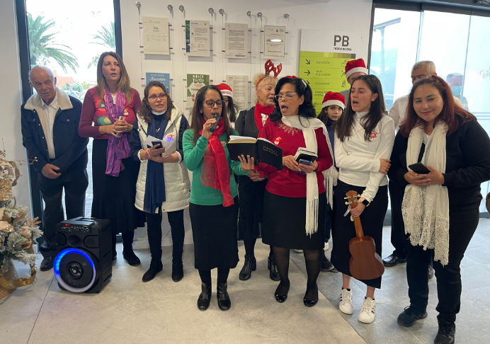 Grupo Icod: Cantata navideña en una residencia de mayores
