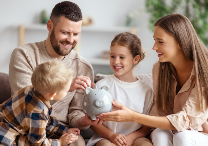 Finanzas familiares con saldo positivo